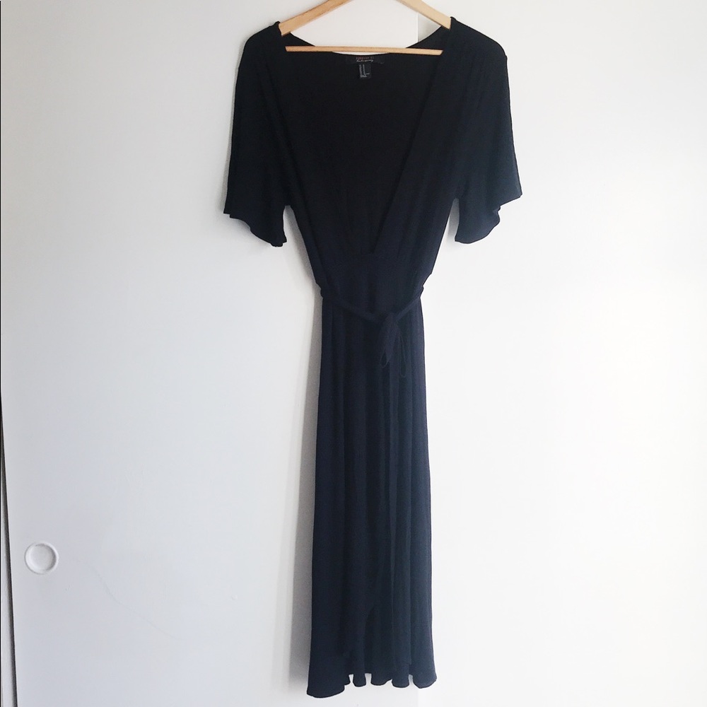 Forever 21 | Black Wrap Dress